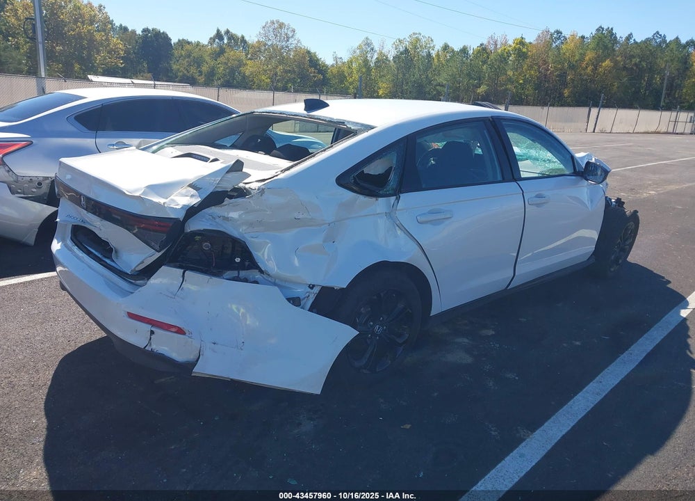 2025 HONDA ACCORD SE VIN: 1HGCY1F43SA020960