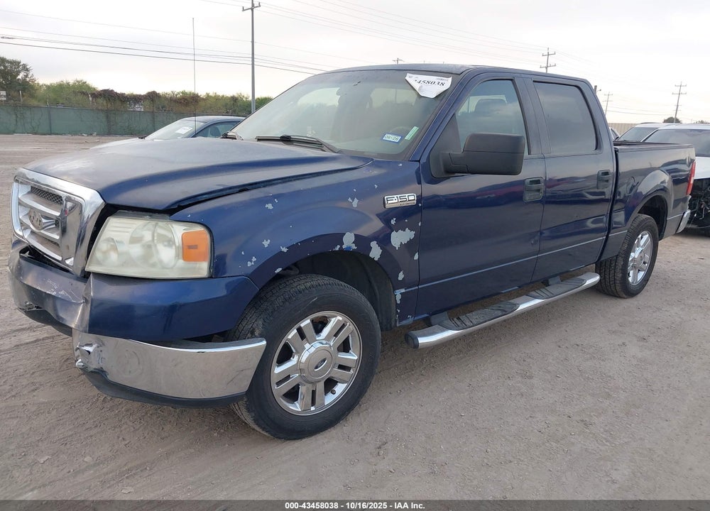 2007 FORD F-150 XLT VIN: 1FTRW12W17KD26112