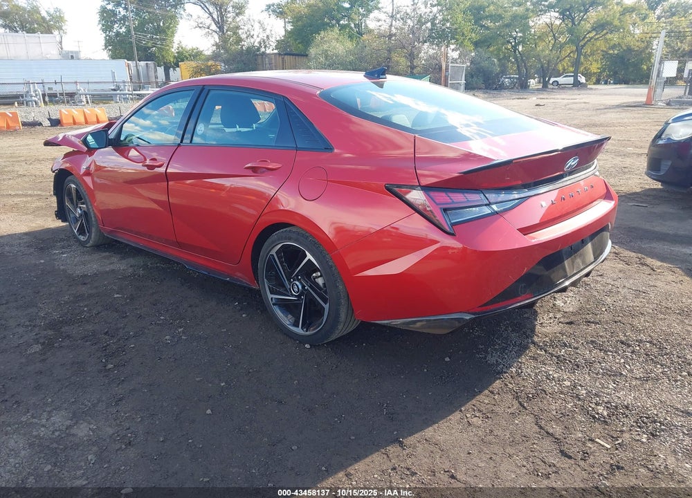 2021 HYUNDAI ELANTRA N LINE VIN: KMHLR4AF9MU170249