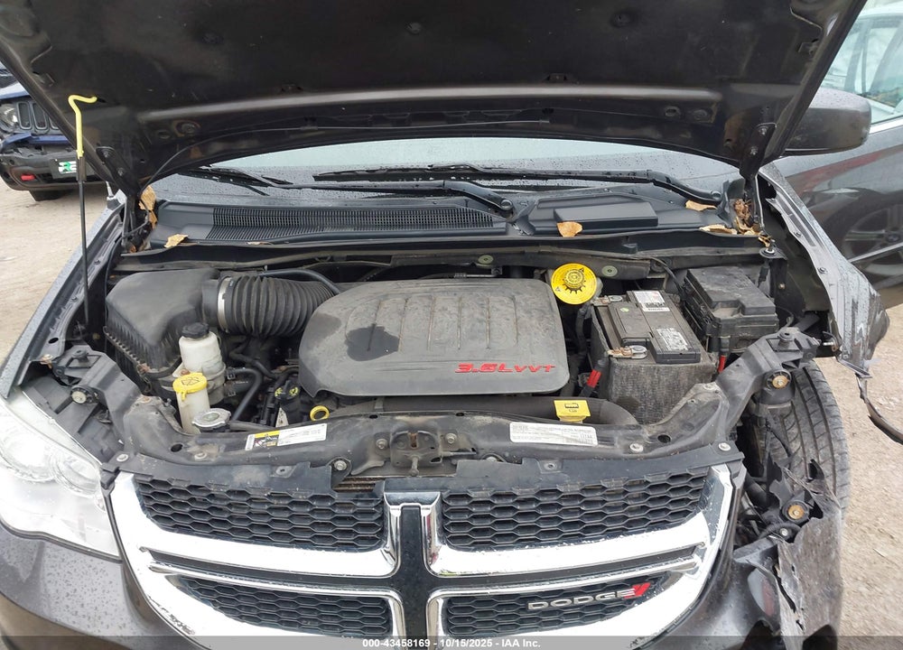 2015 DODGE GRAND CARAVAN SXT VIN: 2C4RDGCG9FR738794