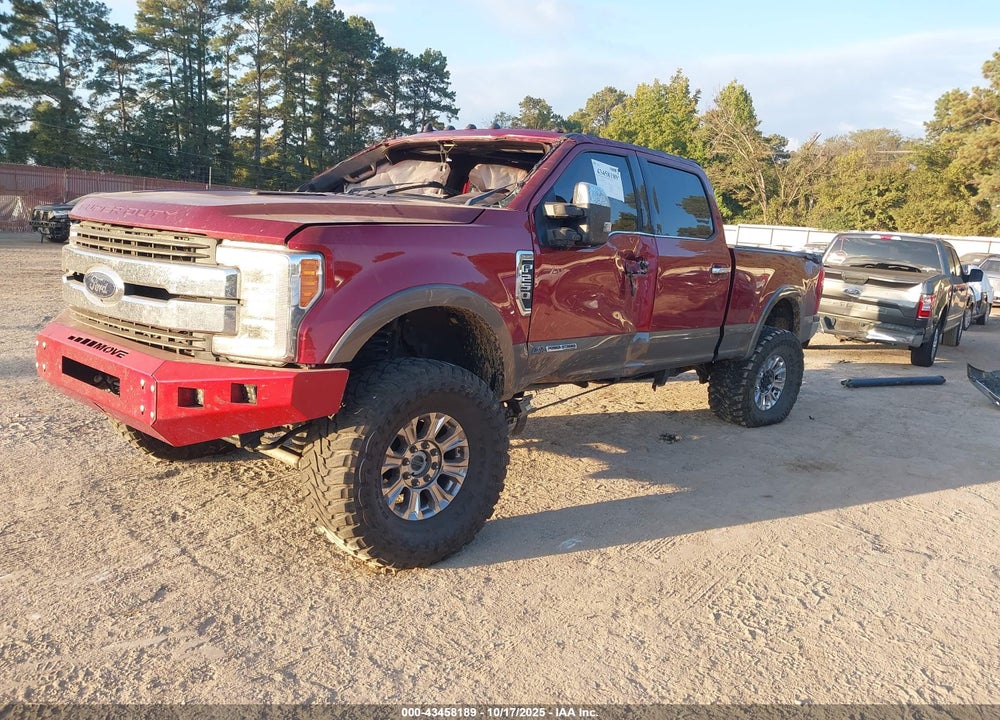 2019 FORD F-250 KING RANCH VIN: 1FT7W2BT3KEG00601