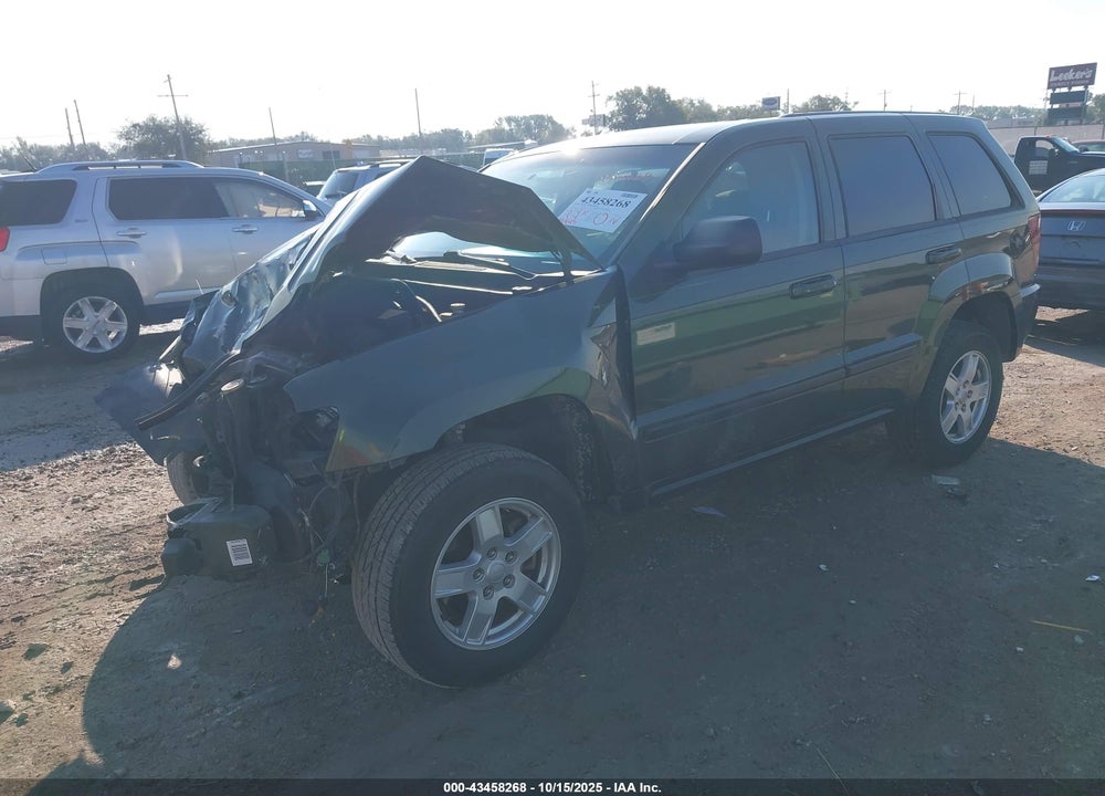 2007 JEEP GRAND CHEROKEE LAREDO VIN: 1J8GS48K07C663415
