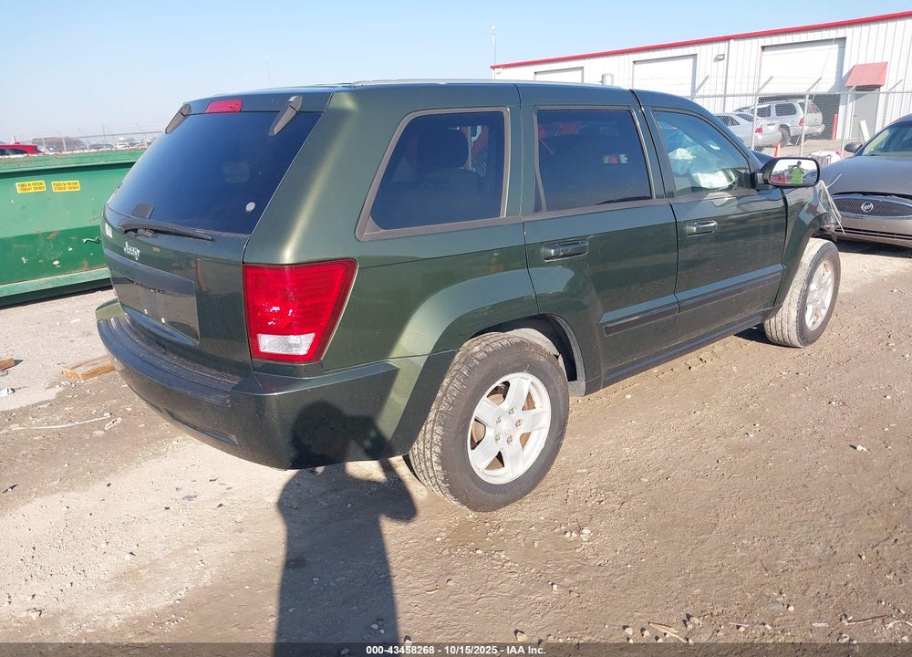 2007 JEEP GRAND CHEROKEE LAREDO VIN: 1J8GS48K07C663415