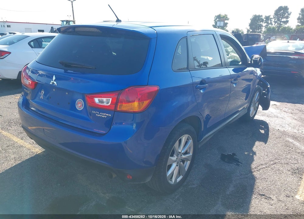 2015 MITSUBISHI OUTLANDER SPORT ES VIN: 4A4AP3AU3FE061964