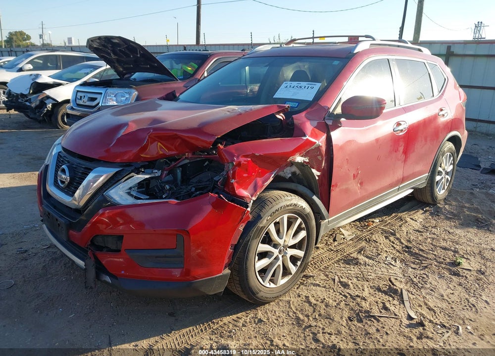 2017 NISSAN ROGUE SV VIN: JN8AT2MT6HW388361