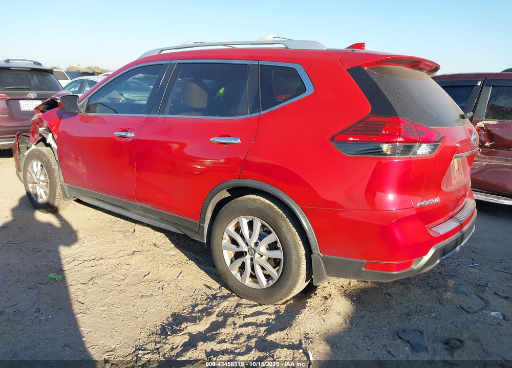 2017 NISSAN ROGUE SV VIN: JN8AT2MT6HW388361