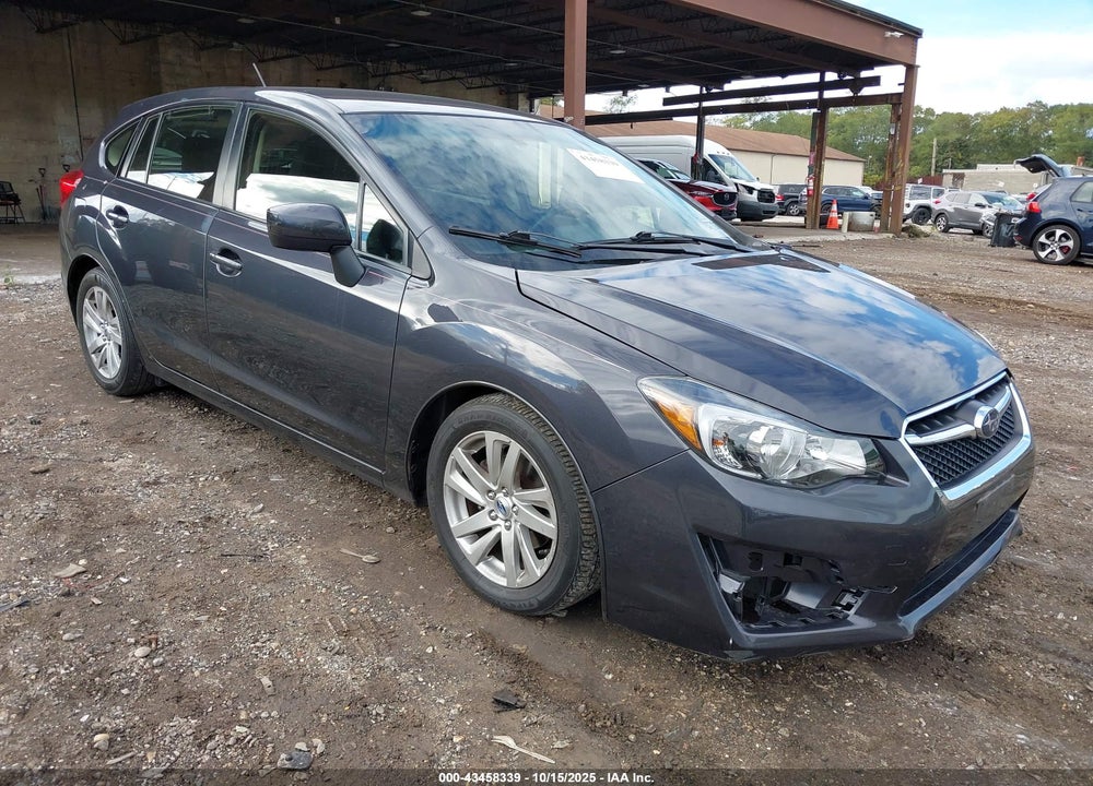 2015 SUBARU IMPREZA 2.0I PREMIUM VIN: JF1GPAC64F8291991