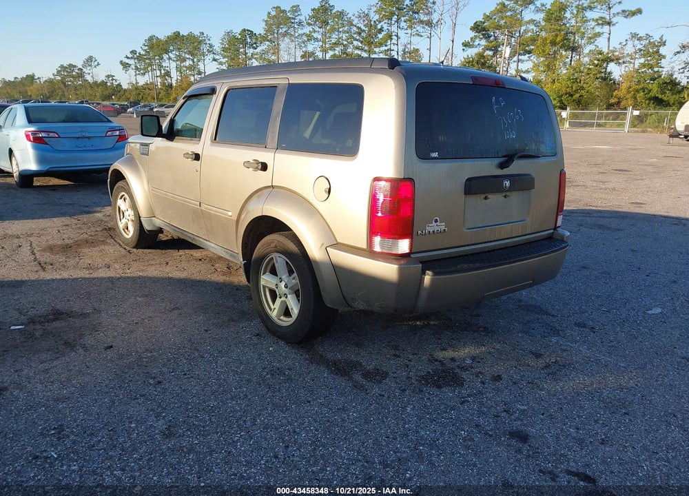 2007 DODGE NITRO SXT VIN: 1D8GT28KX7W736363