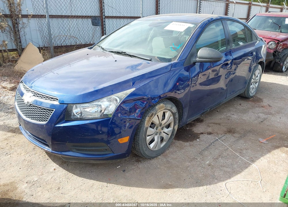 2013 CHEVROLET CRUZE LS AUTO VIN: 1G1PA5SH2D7119489