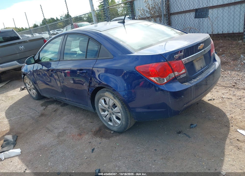 2013 CHEVROLET CRUZE LS AUTO VIN: 1G1PA5SH2D7119489