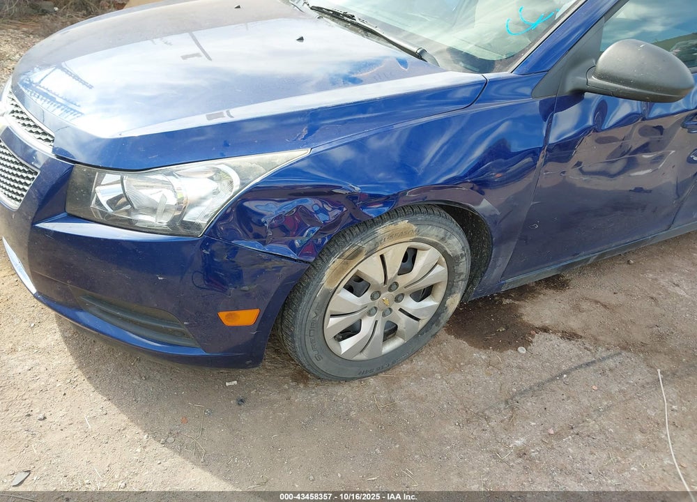2013 CHEVROLET CRUZE LS AUTO VIN: 1G1PA5SH2D7119489