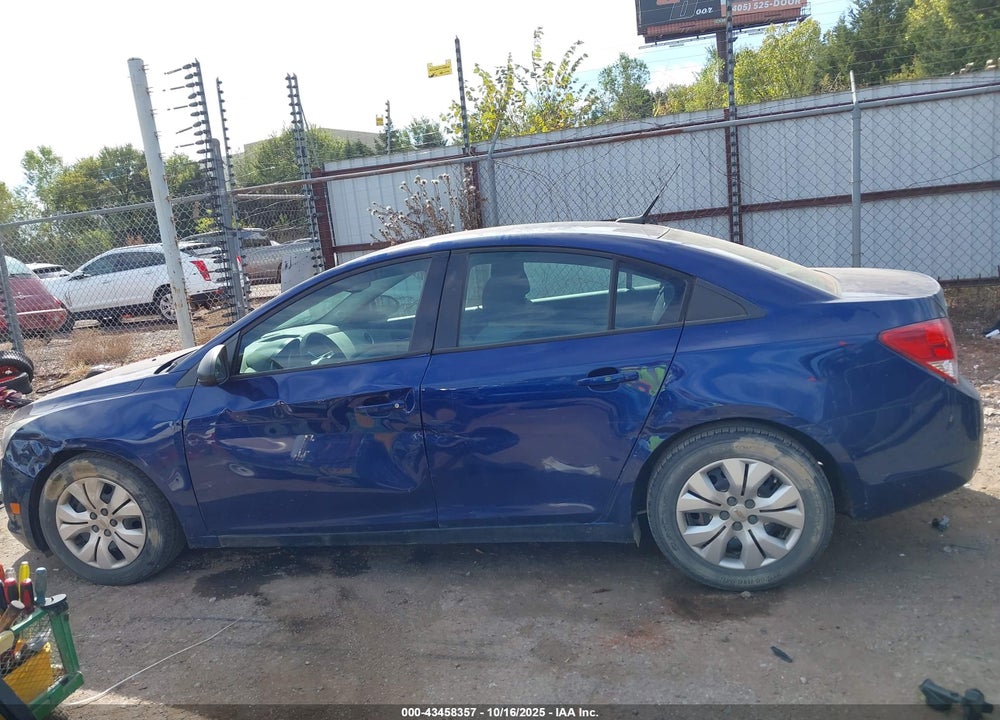 2013 CHEVROLET CRUZE LS AUTO VIN: 1G1PA5SH2D7119489