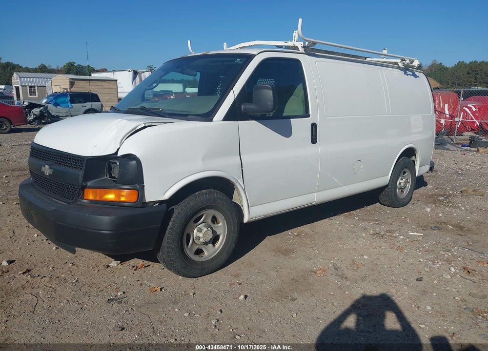 2008 CHEVROLET EXPRESS WORK VAN VIN: 1GCFG15X781119235