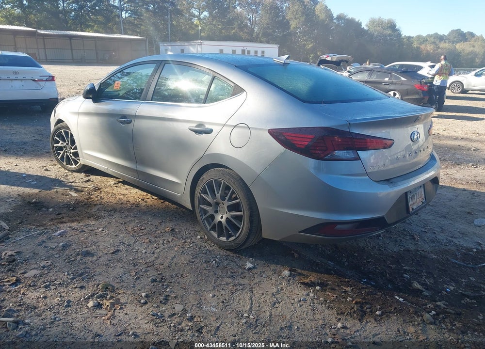 2020 HYUNDAI ELANTRA LIMITED VIN: 5NPD84LF3LH592762