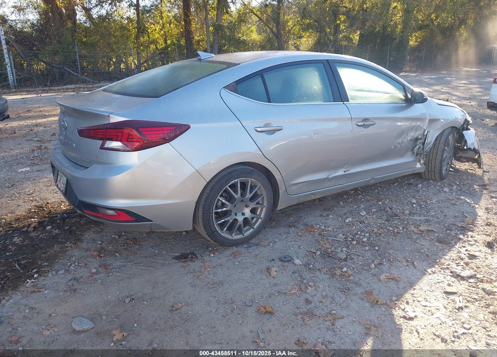 2020 HYUNDAI ELANTRA LIMITED VIN: 5NPD84LF3LH592762