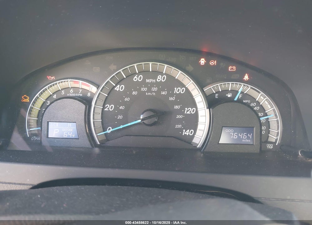 2013 TOYOTA CAMRY SE VIN: 4T1BF1FK6DU276814
