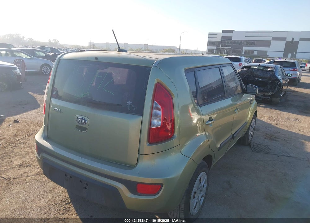 2013 KIA SOUL VIN: KNDJT2A57D7497062