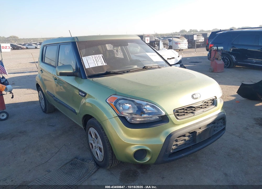 2013 KIA SOUL VIN: KNDJT2A57D7497062
