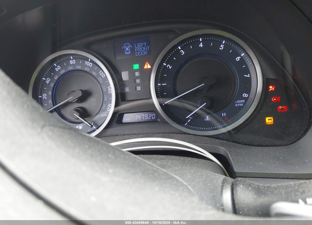 2012 LEXUS IS 250 VIN: JTHBF5C25C5167865
