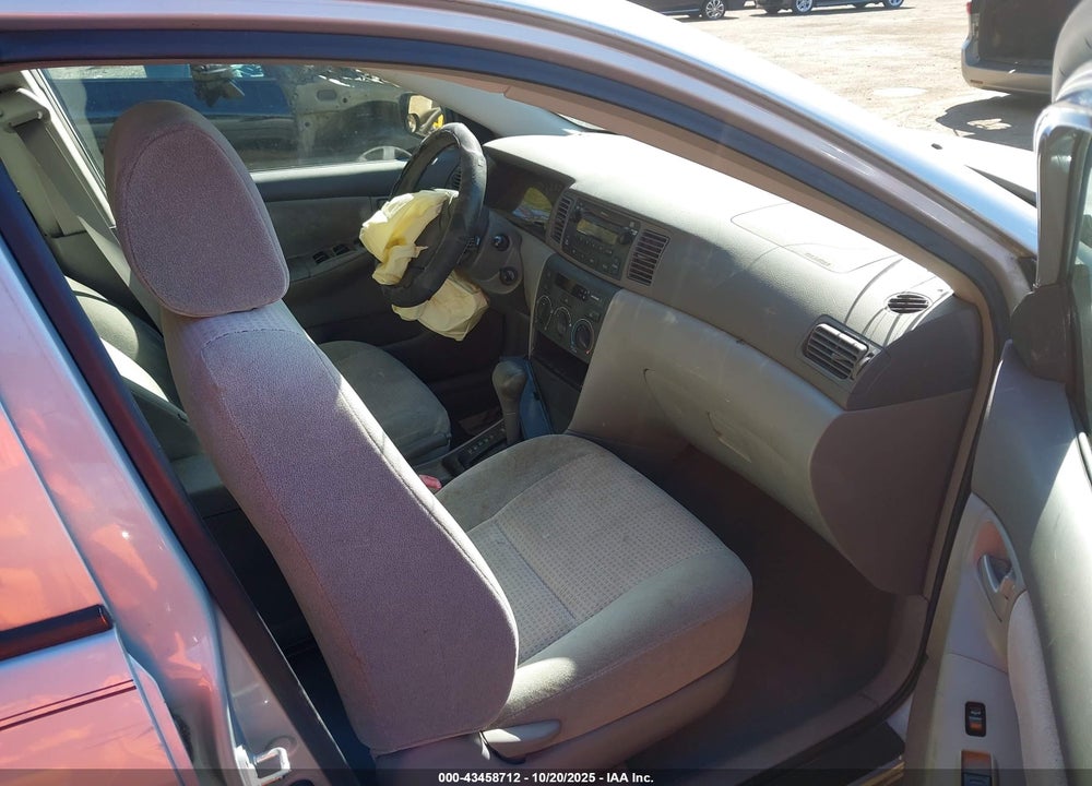2008 TOYOTA COROLLA VIN: 2T1BR32E48C867573