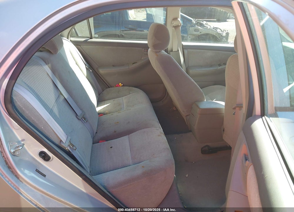 2008 TOYOTA COROLLA VIN: 2T1BR32E48C867573