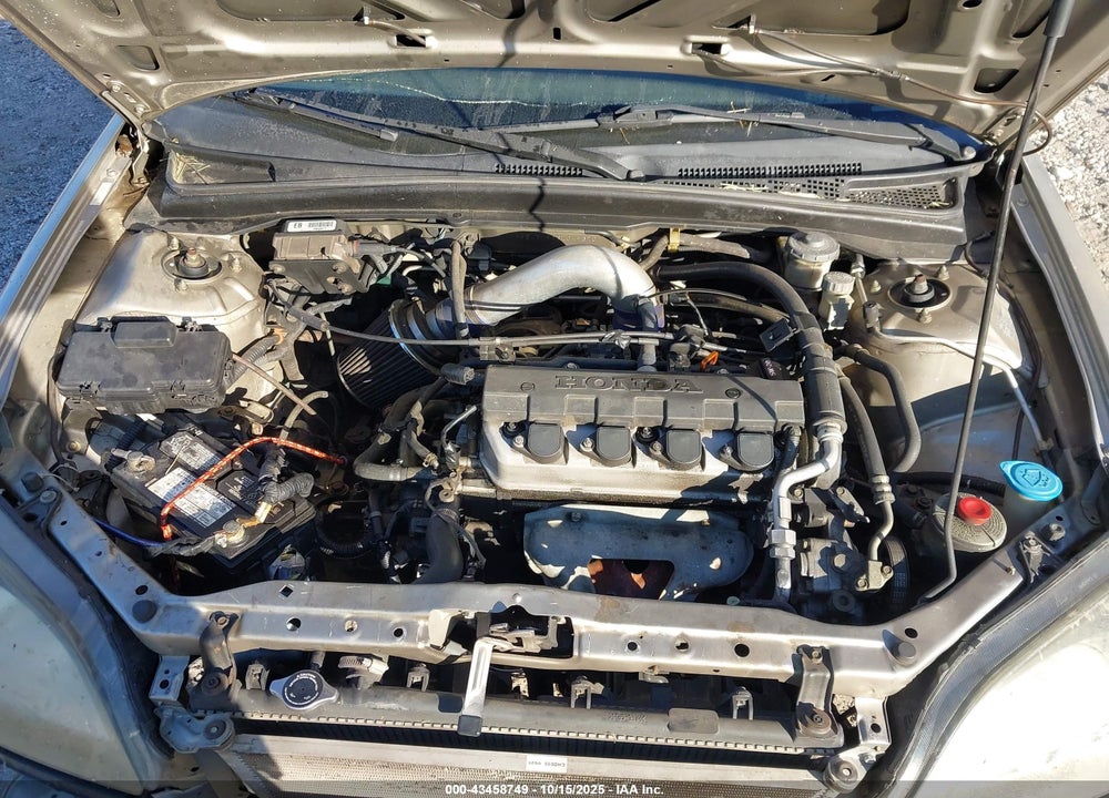2003 HONDA CIVIC LX VIN: 1HGEM21563L049370