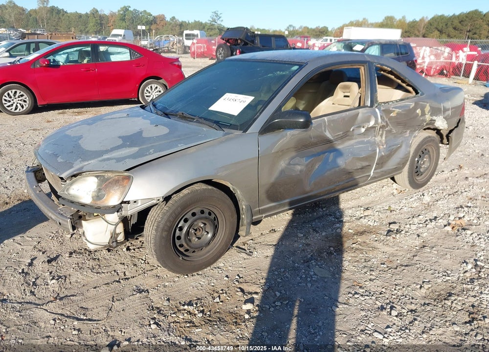 2003 HONDA CIVIC LX VIN: 1HGEM21563L049370
