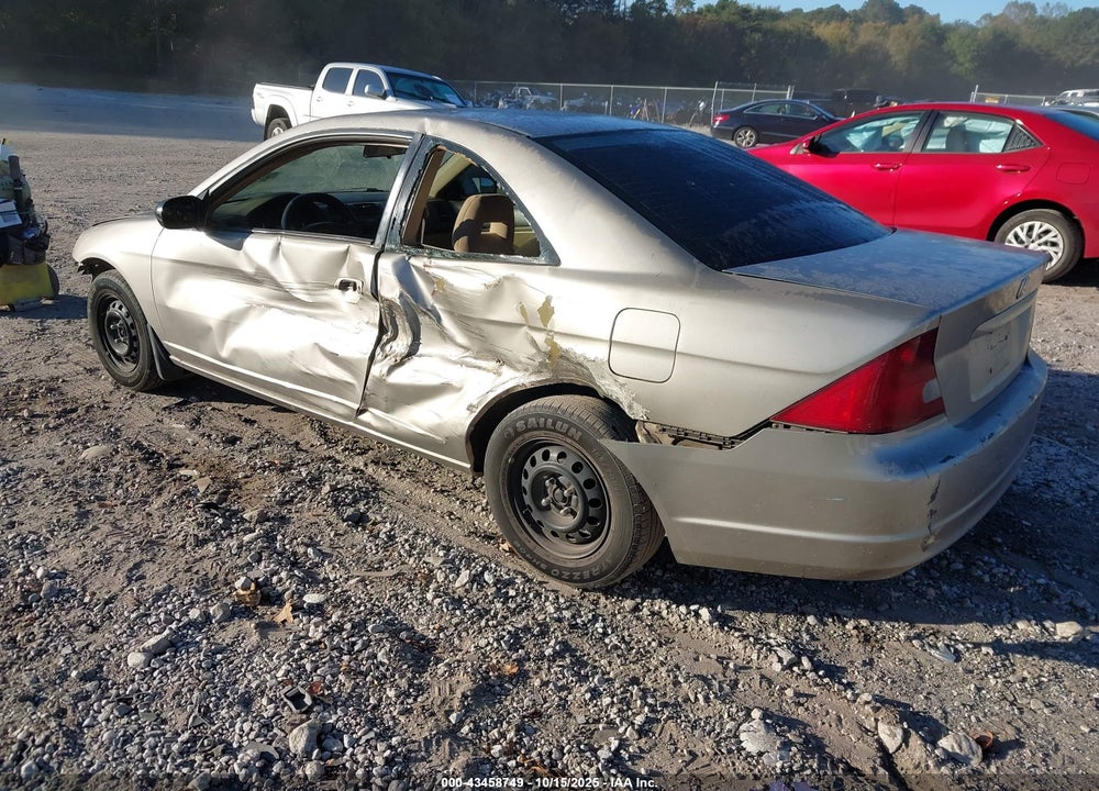 2003 HONDA CIVIC LX VIN: 1HGEM21563L049370