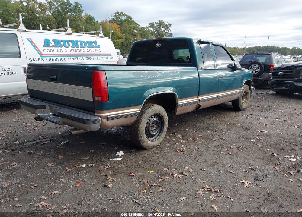 1996 CHEVROLET GMT-400 C1500 VIN: 1GCEC19R3TE260162