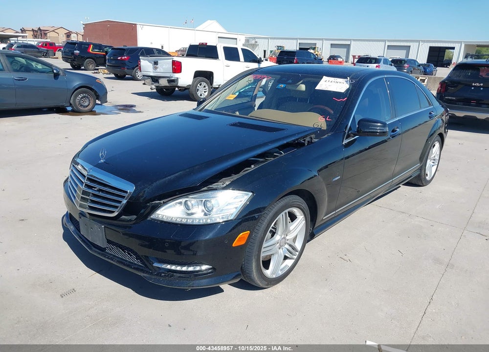 2012 MERCEDES-BENZ S 550 VIN: WDDNG7DB7CA463070