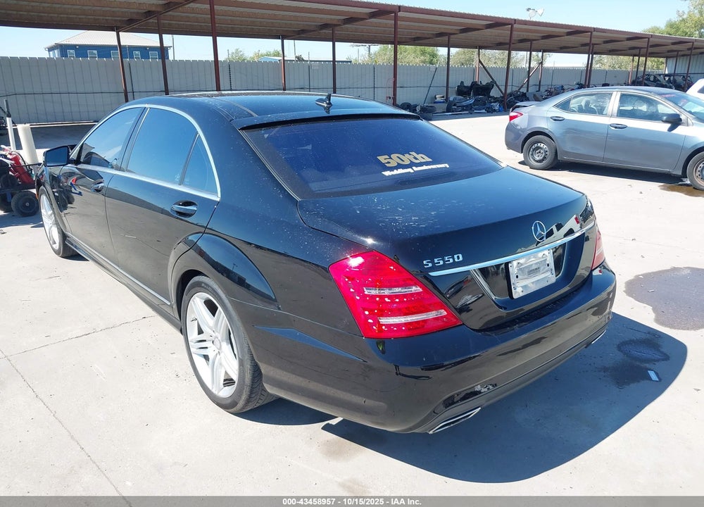 2012 MERCEDES-BENZ S 550 VIN: WDDNG7DB7CA463070