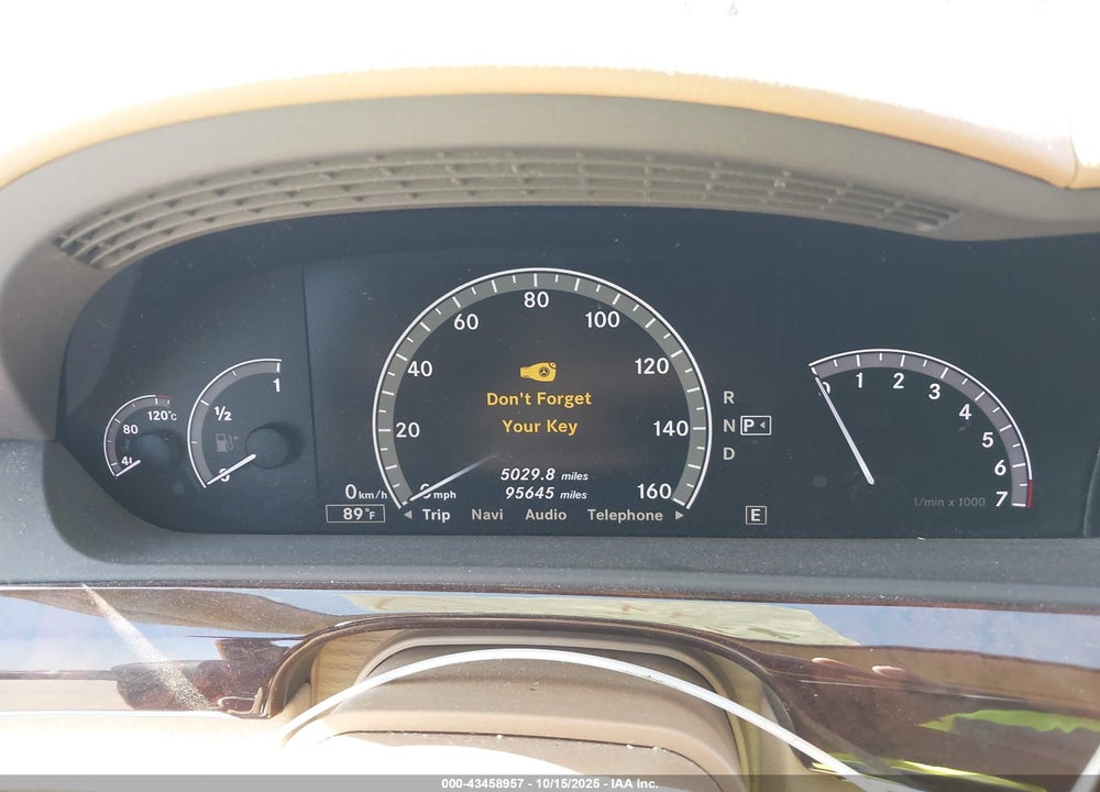 2012 MERCEDES-BENZ S 550 VIN: WDDNG7DB7CA463070