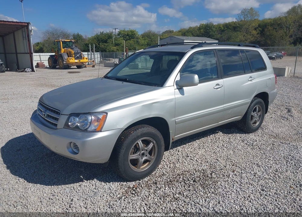 2003 TOYOTA HIGHLANDER VIN: JTEHD21A630021560