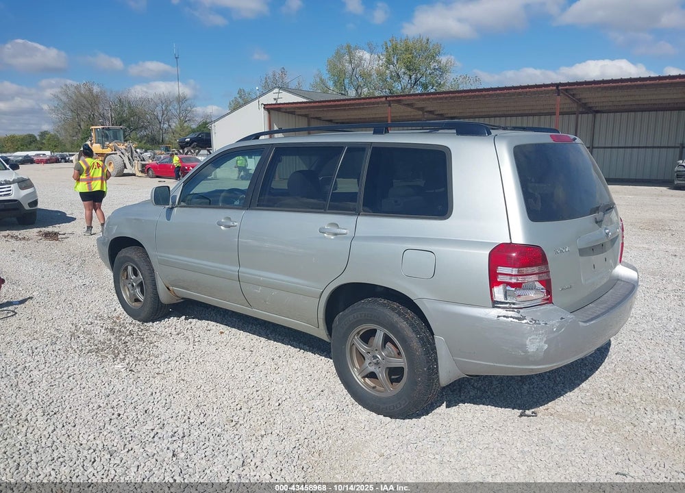 2003 TOYOTA HIGHLANDER VIN: JTEHD21A630021560