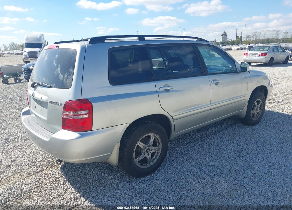 2003 TOYOTA HIGHLANDER VIN: JTEHD21A630021560