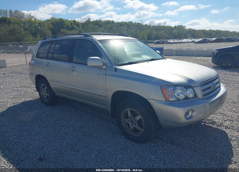 2003 TOYOTA HIGHLANDER VIN: JTEHD21A630021560