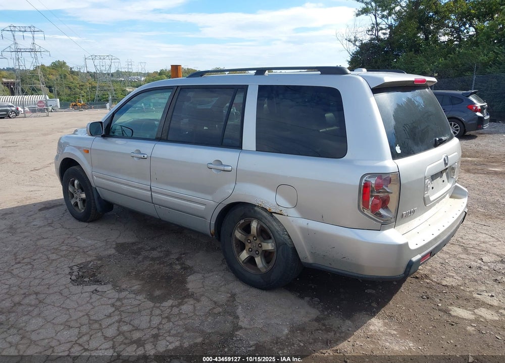 2007 HONDA PILOT EX-L VIN: 2HKYF18577H540742