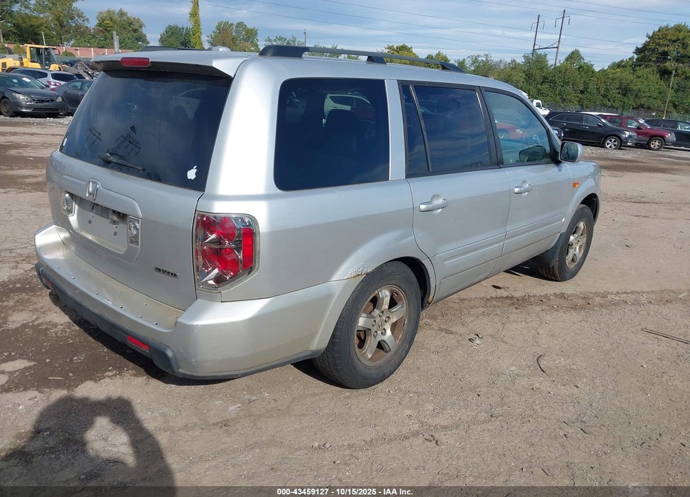2007 HONDA PILOT EX-L VIN: 2HKYF18577H540742