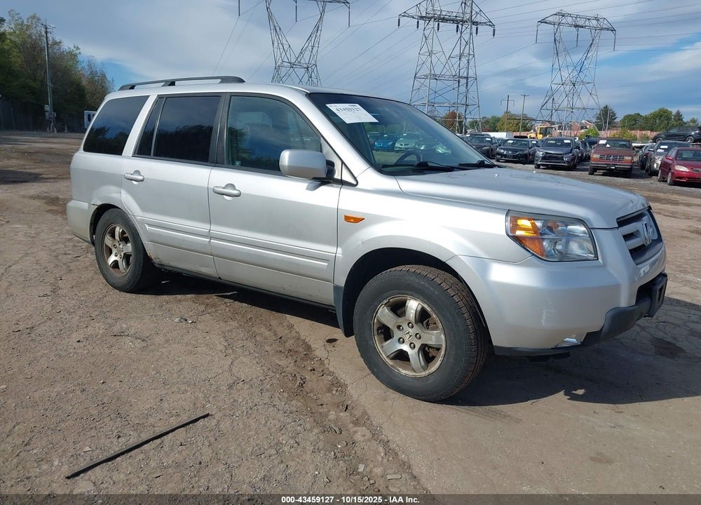 2007 HONDA PILOT EX-L VIN: 2HKYF18577H540742