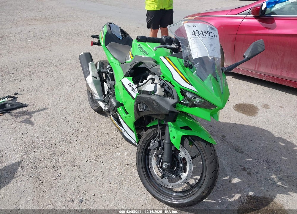 2025 KAWASAKI EX500 A/B VIN: ML5EXGJ16SDA55028