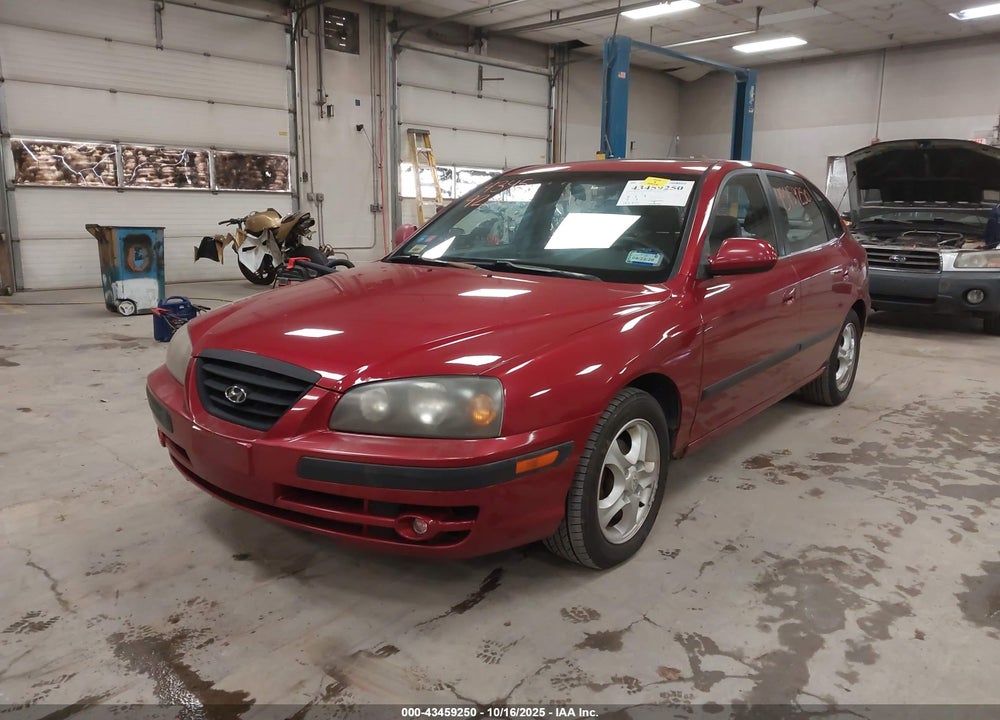 2004 HYUNDAI ELANTRA GT VIN: KMHDN56D34U102834