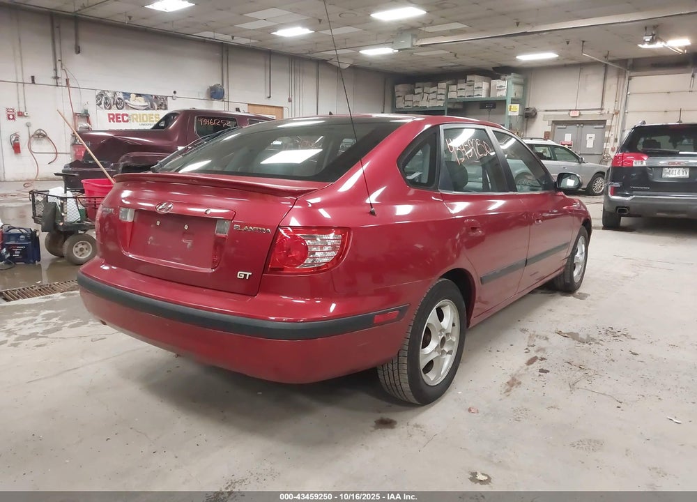 2004 HYUNDAI ELANTRA GT VIN: KMHDN56D34U102834