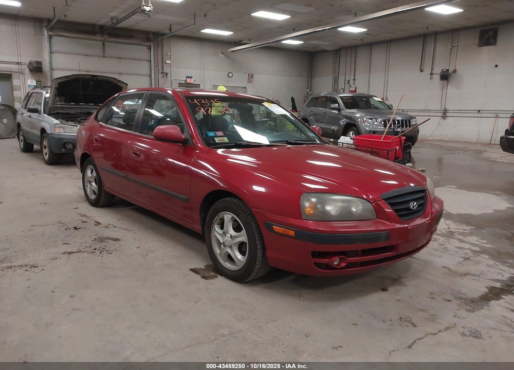2004 HYUNDAI ELANTRA GT VIN: KMHDN56D34U102834
