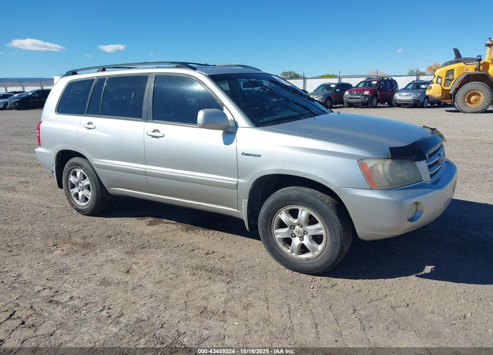 2001 TOYOTA HIGHLANDER V6 VIN: JTEHF21AX10030026