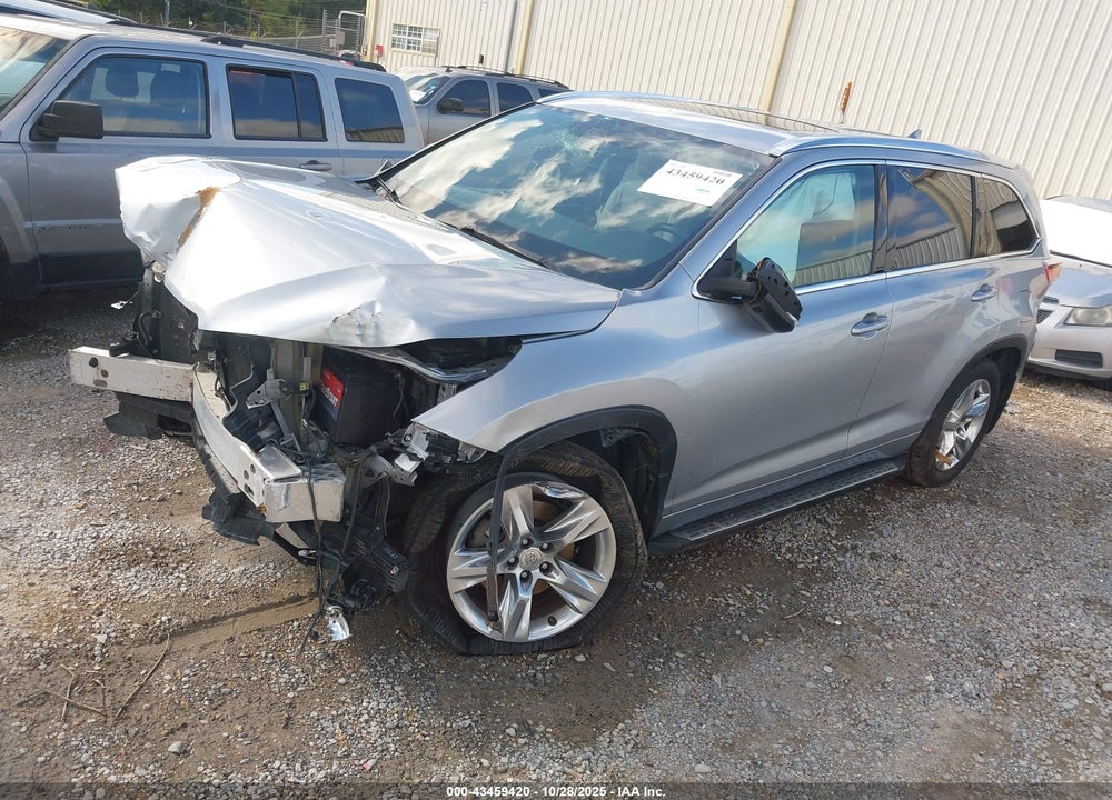 2015 TOYOTA HIGHLANDER LIMITED V6 VIN: 5TDYKRFH8FS068535