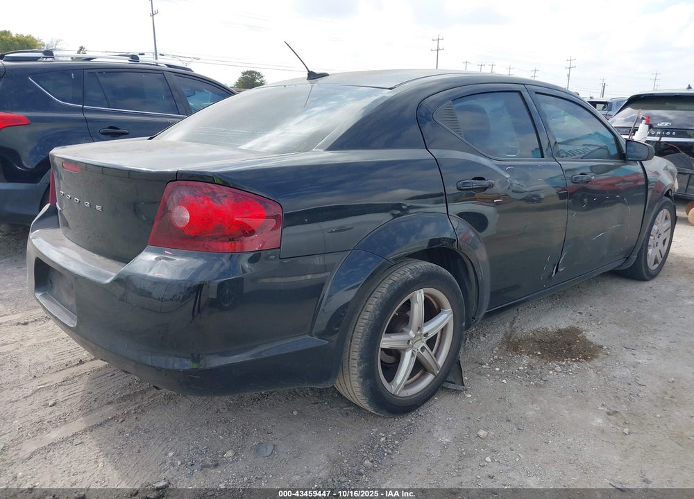 2013 DODGE AVENGER SE VIN: 1C3CDZAB8DN677316