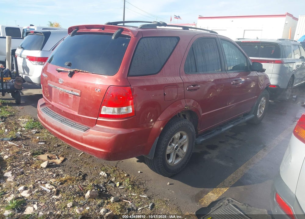 2005 KIA SORENTO EX/LX VIN: KNDJC733955396756
