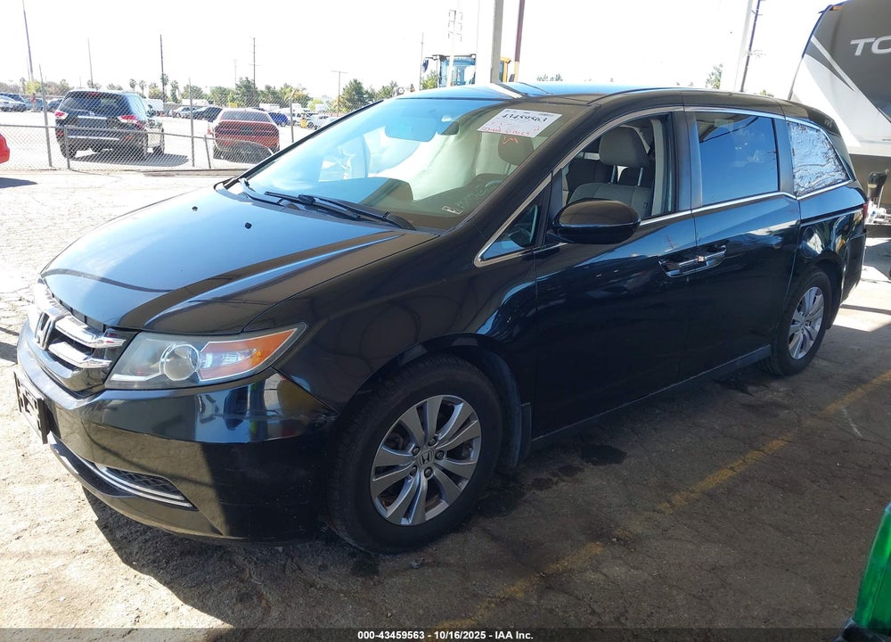 2017 HONDA ODYSSEY SE VIN: 5FNRL5H30HB006212