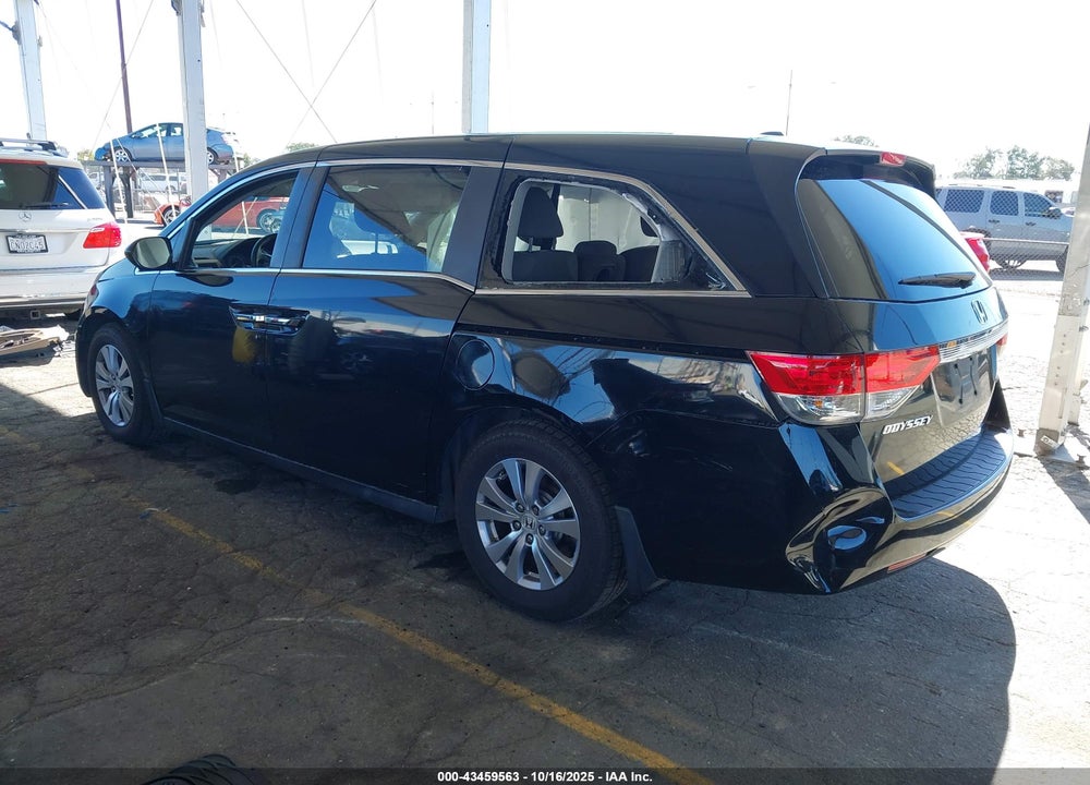 2017 HONDA ODYSSEY SE VIN: 5FNRL5H30HB006212