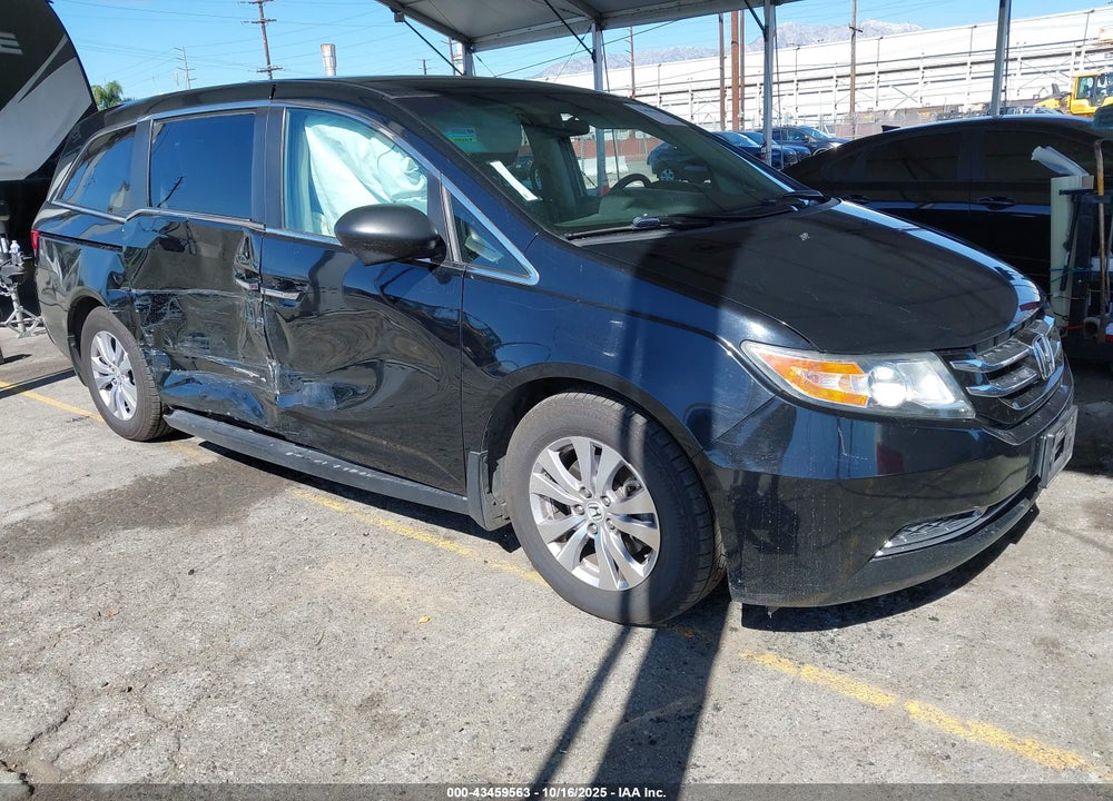 2017 HONDA ODYSSEY SE VIN: 5FNRL5H30HB006212